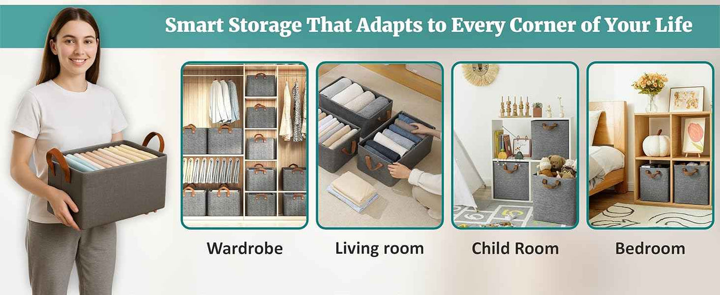 StackMate™ Deluxe Foldable Closet Organizer (Pack of 8)