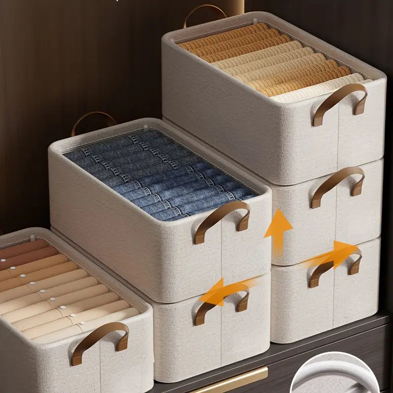 StackMate™ Deluxe Foldable Closet Organizer (Pack of 8)