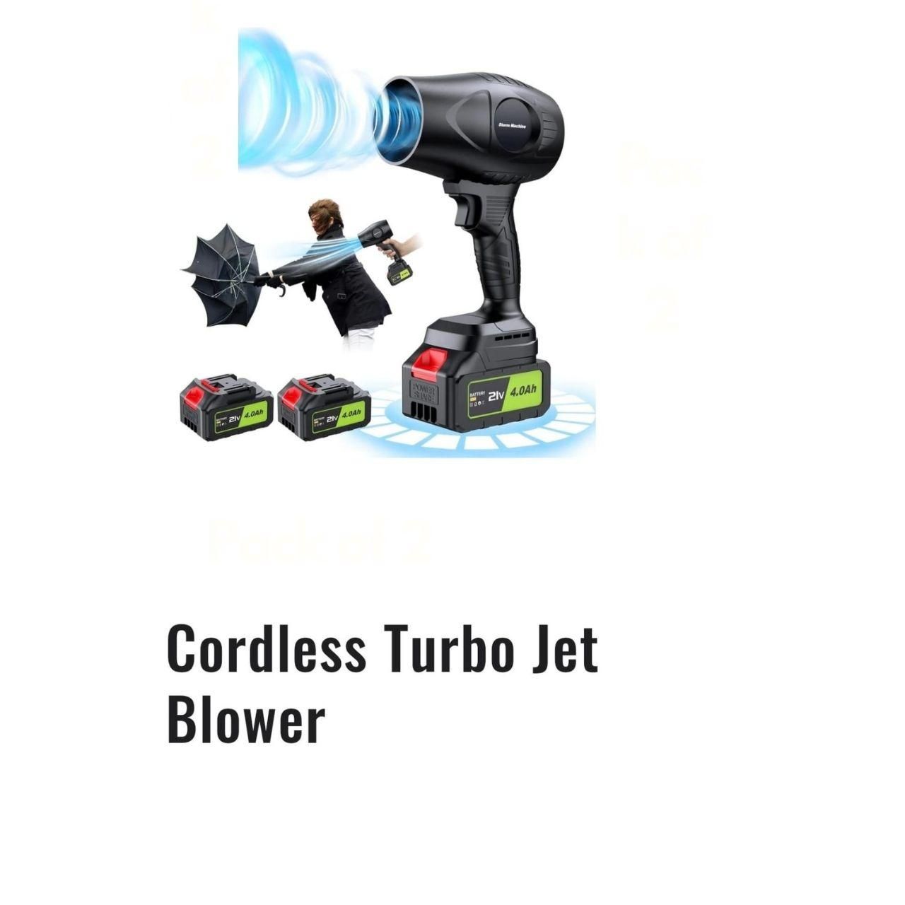JetBlow™ Pro Portable Turbo Jet