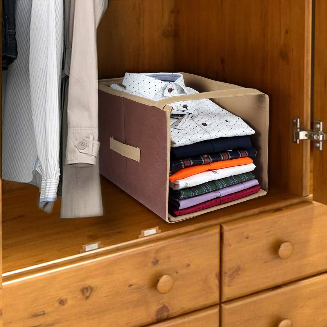 StackMate™ Deluxe Foldable Closet Organizer (Pack of 8)