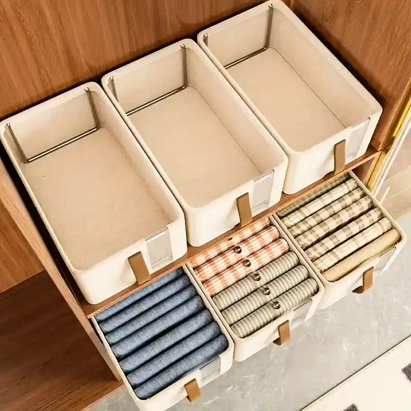 StackMate™ Deluxe Foldable Closet Organizer (Pack of 8)