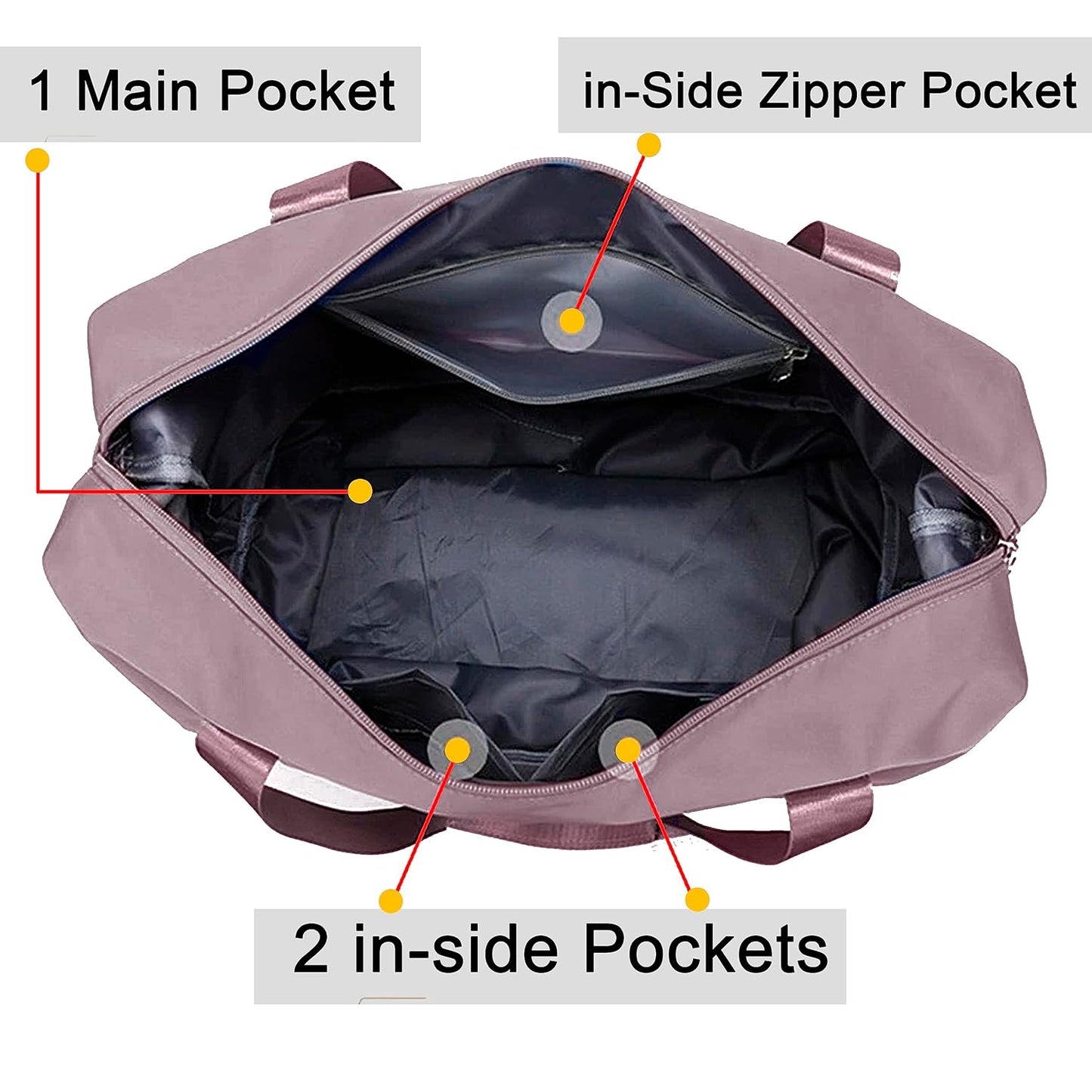 PackMate™ Foldaway Lightweight Waterproof Duffel Travel Bag