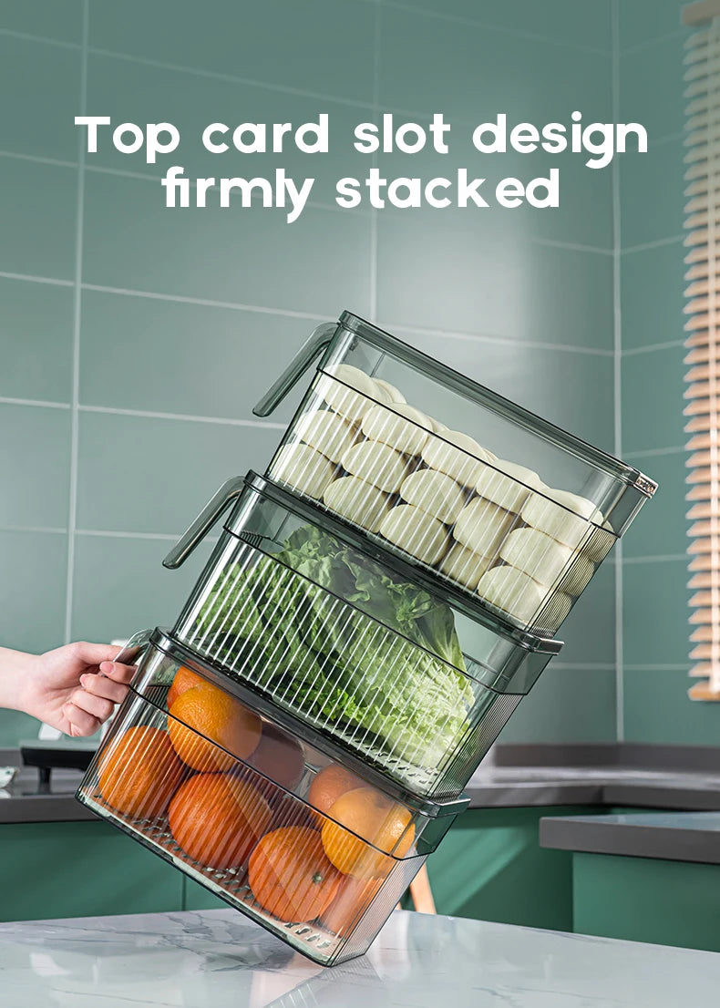 SealFresh™ Multipurpose - Pack of 6 Fridge Super Storage Box