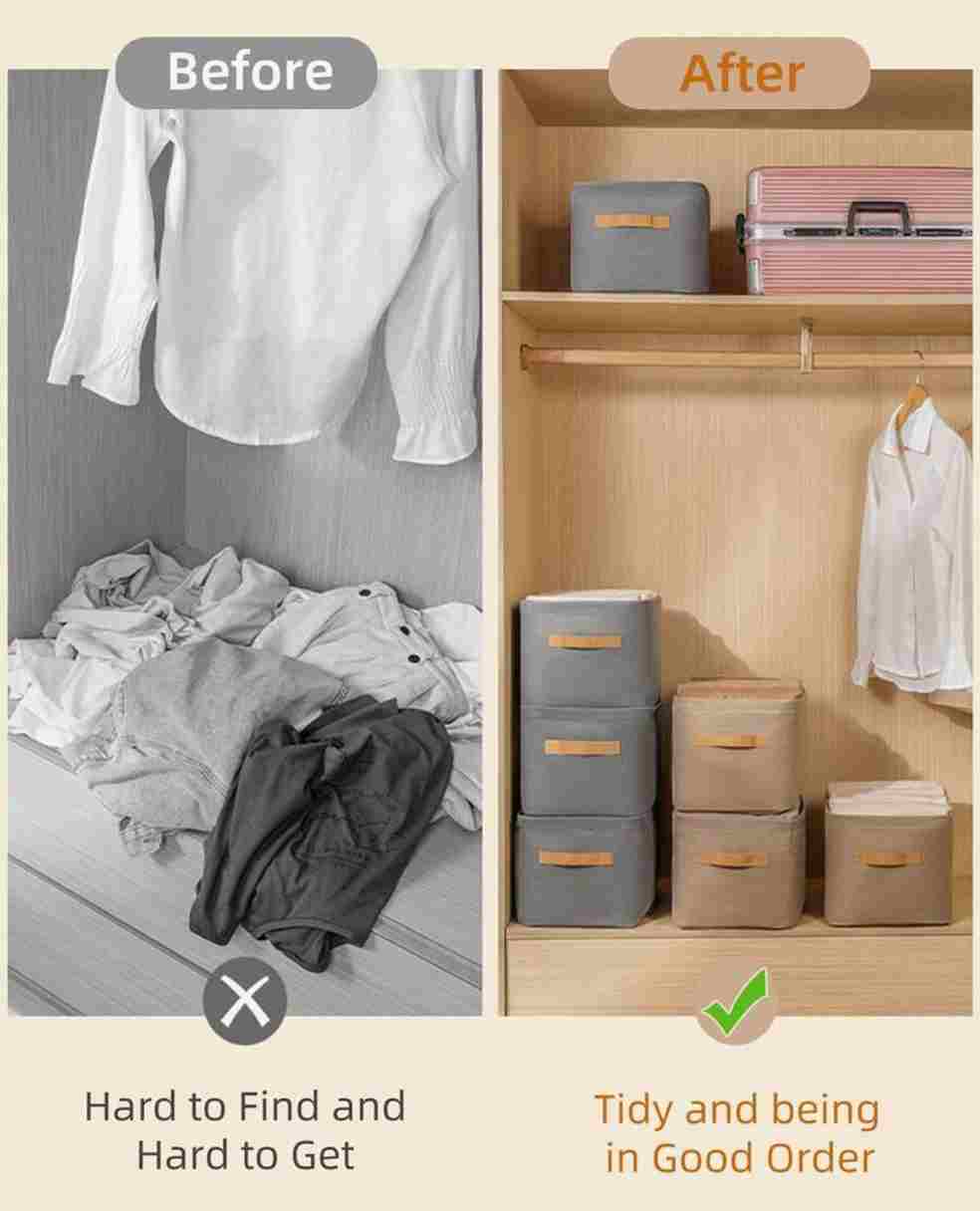 StackMate™ Deluxe Foldable Closet Organizer (Pack of 8)