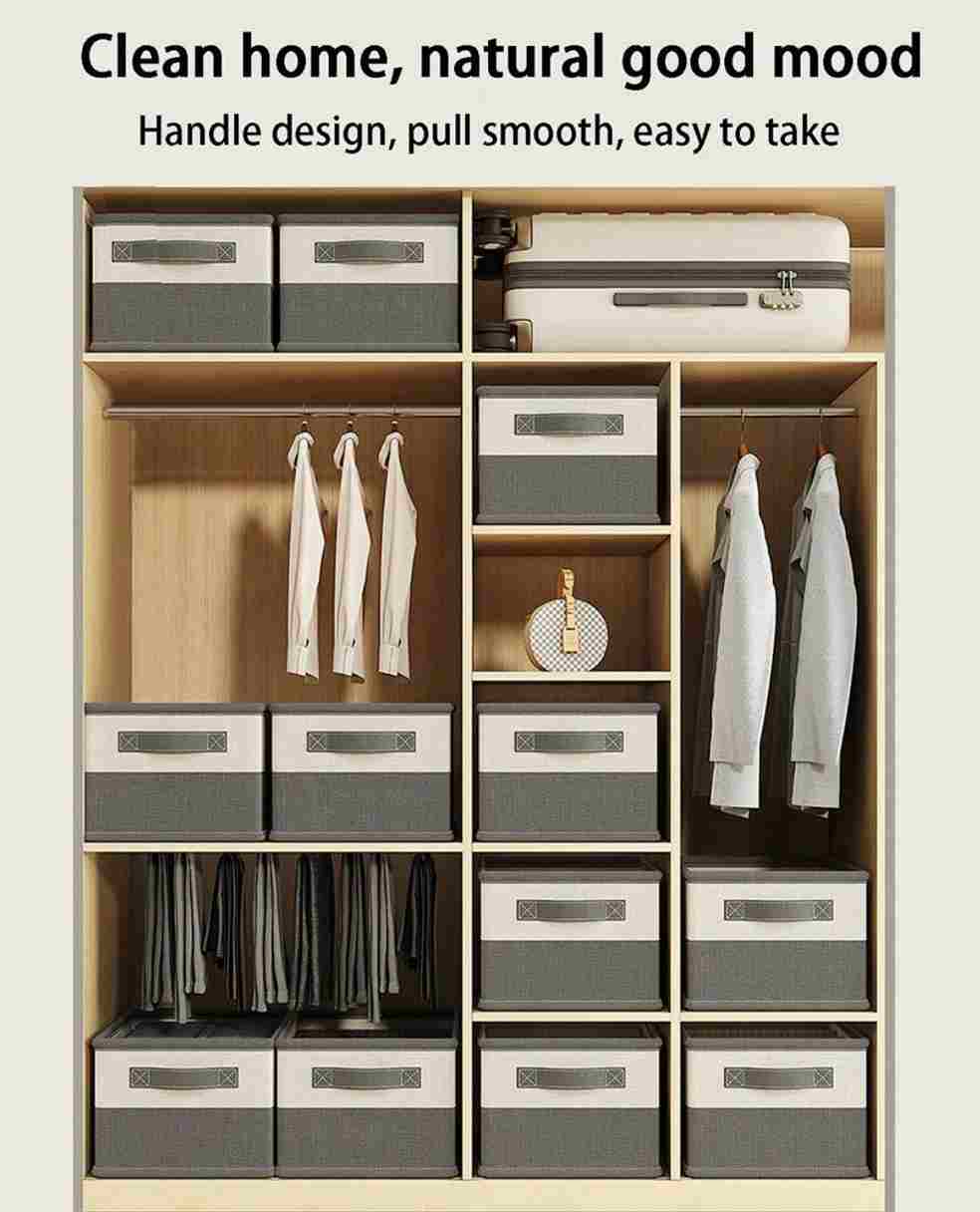 StackMate™ Deluxe Foldable Closet Organizer (Pack of 8)