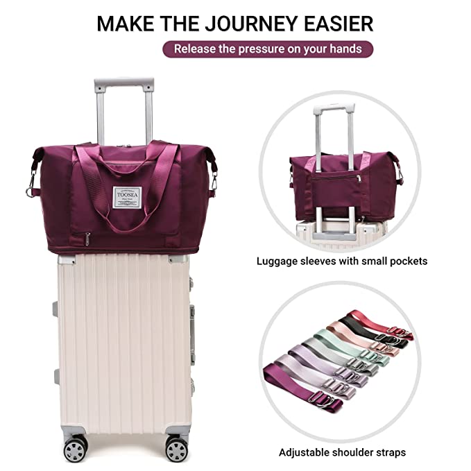 PackMate™ Foldaway Lightweight Waterproof Duffel Travel Bag