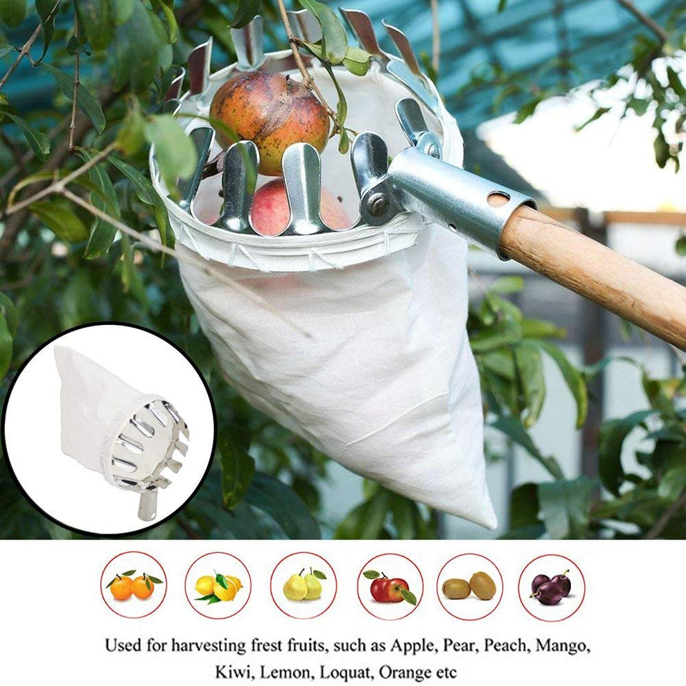 PickEase™ Pro – Fruit Picker with Storage Bag