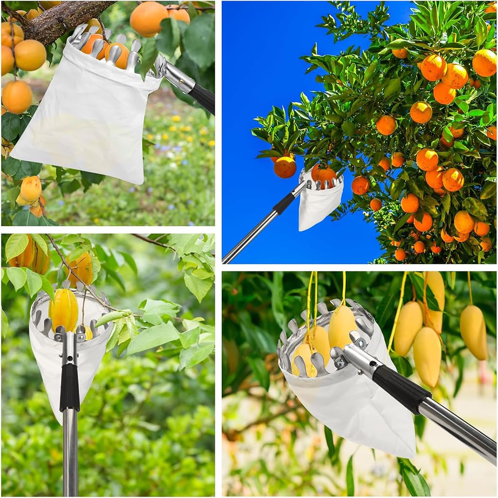 PickEase™ Pro – Fruit Picker with Storage Bag
