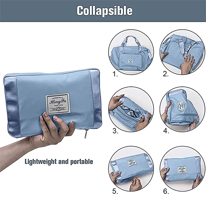 PackMate™ Foldaway Lightweight Waterproof Duffel Travel Bag